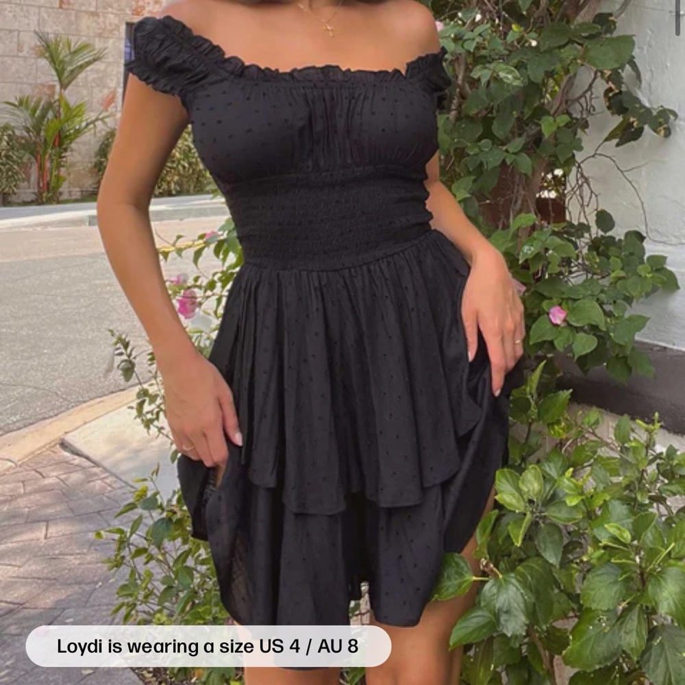 The Love Galore Playsuit Black